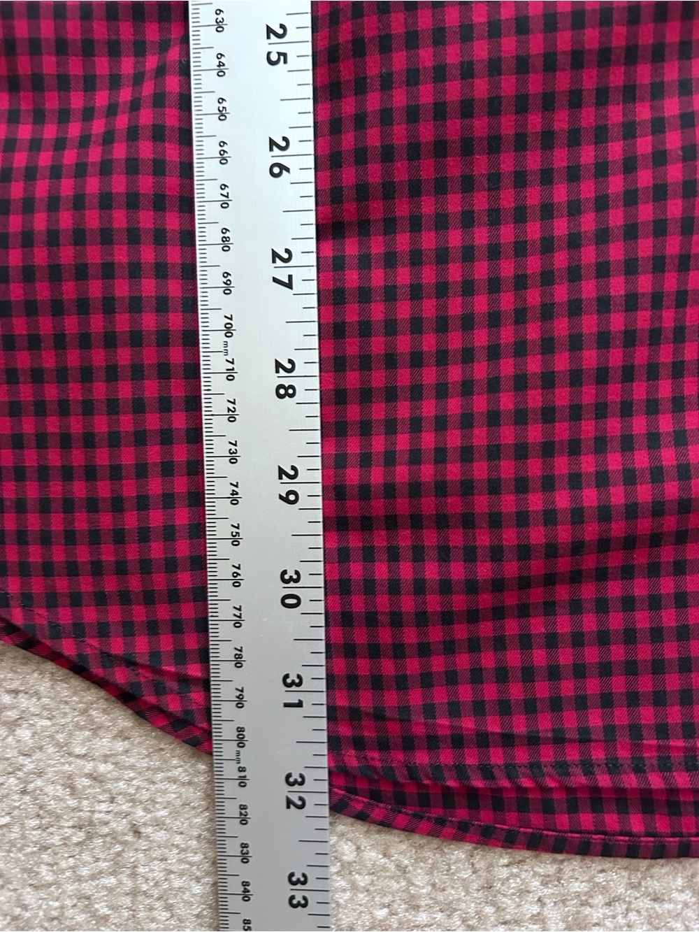 Polo Ralph Lauren Classic Fit Gingham Long Sleeve Button Down Shirt - Picture 7 of 7